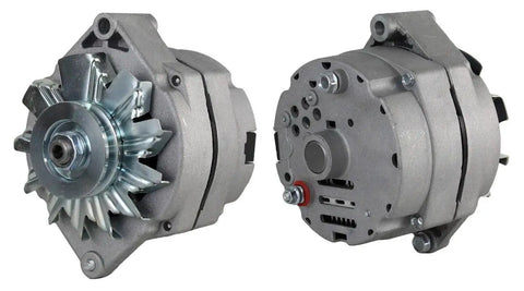 Heavy Duty Alternator Starter Kit Drop In Swap For John Deere 3010 3020 4010 4020 Tractor 24v To 12v Electrical System Conversion with silver finish