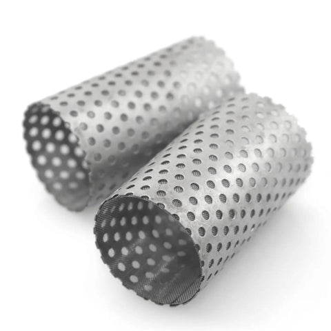 Built Tough 304 Stainless Steel Y Type Water Strainer 1 Inch Pipe Filter Screen with perforated design for debris blocking.