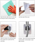 Installation steps of the Removable Shower Head Holder With Adjustable Arm Strong Suction Cup Stick On Adhesive And No Drill Install