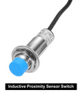 Inductive Proximity Sensor Switch With 8mm Detection Distance NO Normally Open NPN Output DC 6 to 36V 3.3ft Lead 5 Pack