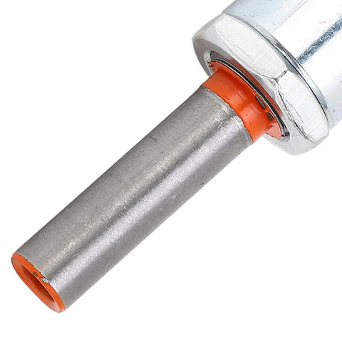 Rock Solid Countersink Drill Bit Set With Adjustable Depth Battle Tested Tungsten Steel Alloy Counterbore Bits close-up of cutting tip.