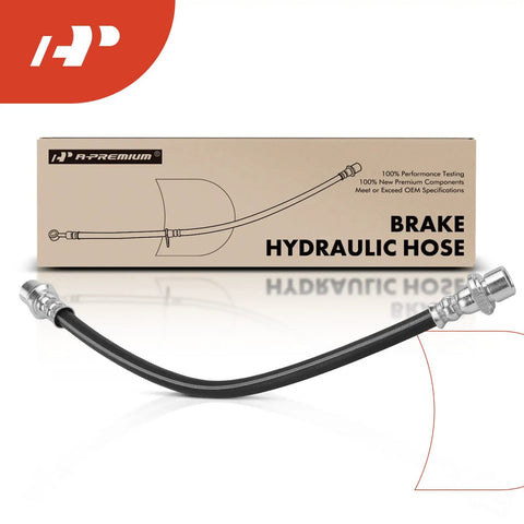 Front Brake Hose For Toyota Tundra 2007-2020 And Sequoia 2008-2019, Bolt-On Front Left Or Right, Driver Or Passenger Side, OEM-Grade EPDM