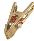 500A Welding Ground Clamp Copper Grip Brass A Shape Earth Clamp For MIG TIG ARC Welding Machines