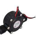 Micro Hydro Generator Shower Head With Water Turbine 20VAC Output Temperature Sensor Portable Water Powered Charger