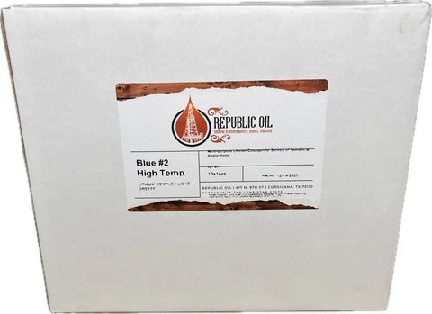 Box of High Temp Lithium Complex Multipurpose Grease For Wheel Bearings And Chassis, Extreme Pressure EP2 for heavy-duty use