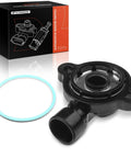 TPS Throttle Position Sensor With 3 Pin Plug For Chevrolet Silverado Suburban Tahoe Impala Camaro Avalanche Astro Blazer Express Venture And More Direct Fit OE Replacement, black plastic sensor with gasket