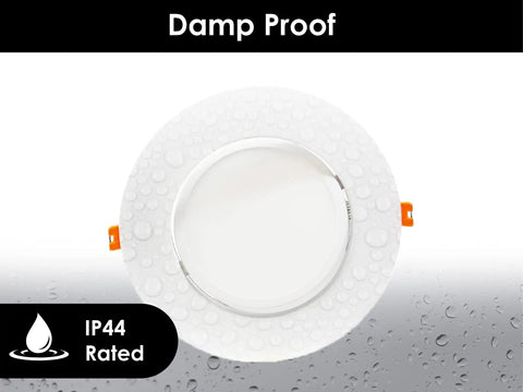 4 Inch Canless Ultra Thin Gimbal LED Downlight Kit 4 Pack With No Fuss Rotating Lens Dimmable 5CCT Switch 2700K 3000K 3500K 4000K 5000K All In One Fixture 9W Equal 80W Quick Connectors Contractor Ready 5 Year Warranty