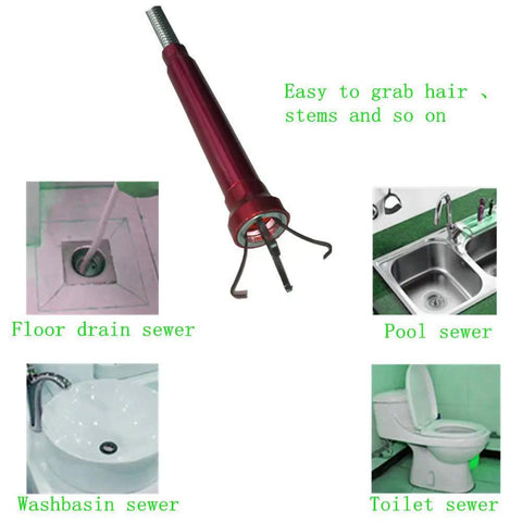 Flexible Claw Magnetic Pickup Tool With Four Claws And Magnetic Tip For Hard To Reach Places And Tight Crevices 24 Inch Reach Handy For Mechanics Under Furniture In Drains And Garbage Pickup