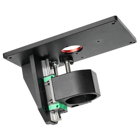 Killer Precision Router Lift Table Insert Plate with heavy duty aluminum alloy trim router mounting base for woodworking.