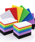 Slick Heavy Duty Foam Shims To Square Up Crooked Walls Quick, colorful foam shim set for seamless wall gap filling.