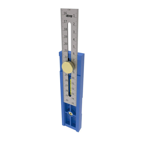 Multi Mark Marking And Measuring Tool For Woodworking Alloy Steel With Adjustable 3 Scale Configurations Ideal For Trim Work Reveals