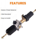 Beefy Steering Rack And Pinion With Tie Rod Ends For RZR S 800 EFI And RZR 4 800 EFI 2009 To 2014 Off Road Ready Heavy Duty Steering Gear