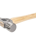 Close-up of 14oz Titanium Framing Hammer With Magnetic Nail Holder And Milled Face For One Hand Nail Start, model VN07175 7175.