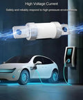 Top Shelf Heavy Duty High Voltage Automotive Fuse For Your Electric Ride Quick Short Circuit Shield Universal DC450V Ev Upgrade with electric vehicle.