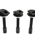 Heavy Duty 3pc Rear Axle Bearing Puller Kit Solid Steel Extractor Installer 3 Sizes black steel tools