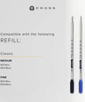 Tech2 Metallic Blue All In One Ballpoint Pen With Built In Stylus, Medium Point, Black Ink, Smooth Glide Write, Ergonomic Grip, Durable Metal Body For Everyday Carry refill options