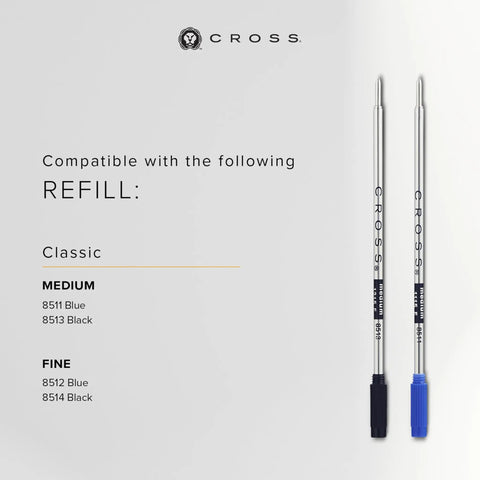 Tech2 Metallic Blue All In One Ballpoint Pen With Built In Stylus, Medium Point, Black Ink, Smooth Glide Write, Ergonomic Grip, Durable Metal Body For Everyday Carry refill options