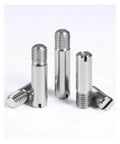 Stainless Steel Dowel Pin Set 304 Slotted Outside Thread Solid Cylindrical Locator Pins For M2 To M10 Sizes 6mm Length