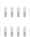 Heavy Duty Stainless Steel Shelf Pegs And Pins 5mm And Quarter Inch Dual Diameter One Inch Long rust proof shelf support clips pack of 12