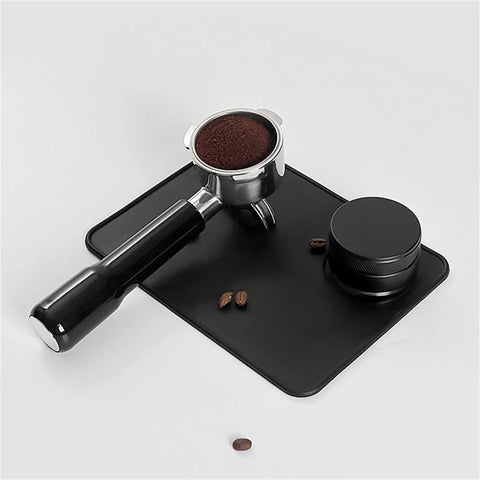 51mm Stainless Portafilter Handle Replacement For Donlim Espresso Machines Fit Double Spout Bottomless Portable Coffee Maker Accessory Durable Plastic And Metal Construction Plug N Play Easy Install black portafilter with ground coffee