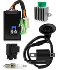 Beefed Up CDI Box Ignition Coil Kit For Sportsman 90 Scrambler 90 Predator 50 90 2001-2007 With Voltage Regulator Rectifier