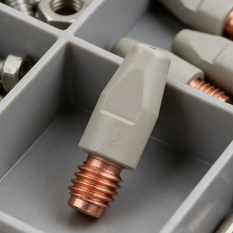 Coated Copper Welding Nozzle For High Precision Automotive And Metal Fabrication, Pro Grade Electrical Conductivity