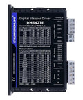 One Axis CNC Stepper Kit With Nema 23 Motor 2.4Nm And DM542TE Driver 24-50V DC 1.0-4.2A For Hobby Milling DIY CNC Projects Pretty Smooth Motion And Easy Setup Power Packed Performance - Front view of DM542TE driver showcasing input and output connections on a white background.