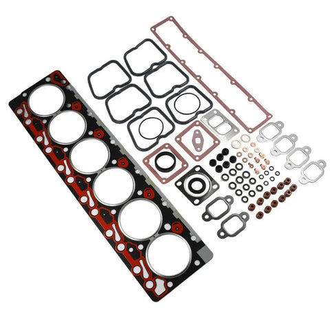 Top Shelf Head Upper Gasket Kit Replacement Part 3802243 And 3802363 for diesel engines, includes various gaskets for easy installation.