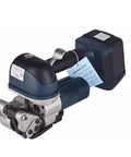 Heavy Duty Electric Strapping Machine DD19A For PET Plastic And Steel Belt, portable handheld tool, durable design.