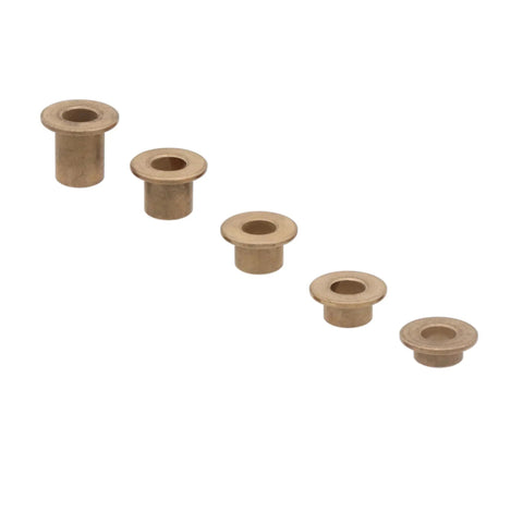 Shop Staple Flanged Sleeve Bearing Assortment Kit 15 Pcs Self Lubricating Bronze Bushings 10 Mm Inner Diameter five bronze bushings