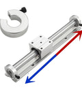 1000mm SBR20 Linear Rails Kit With 2 Rails And 4 SBR20UU Bearing Blocks 16 M6x12 Screws And 2 Locking Handles mounted on 1000mm SBR20 rail