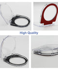 Dustproof Safety Push Button Cover Protector For PCs Computers Dishwashers And Washing Machines With Easy Install Double Sided Tape