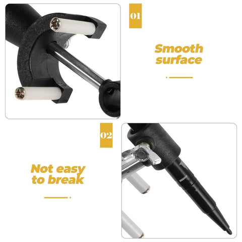 Auto Scratch Repair Tool Kit For Wheel Arches And Sheet Metal, black plastic and iron scriber with smooth surface