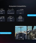 Open Source RC Transmitter With 2.4 Inch IPS Screen, Gyro Stabilized 2.4GHz Radio, Retractable Antenna for various RC vehicles.