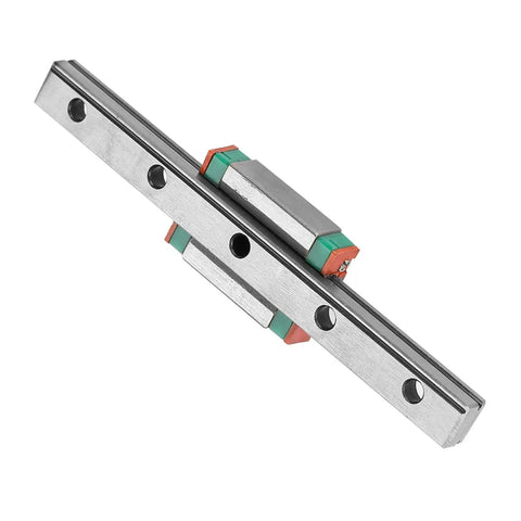 LML9B 100mm Miniature Linear Motion Rail Kit For CNC Machines And 3D Printers showing rail and block