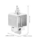 Heavy Duty Welding Clamps For Flawless Butt Joint Assembly And Metal Sheet Alignment Featuring Sturdy Locking Pincers, 0.98 inch size.