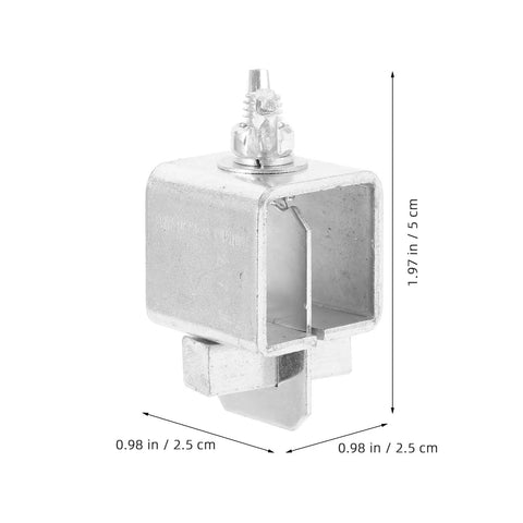 Heavy Duty Welding Clamps For Flawless Butt Joint Assembly And Metal Sheet Alignment Featuring Sturdy Locking Pincers, 0.98 inch size.