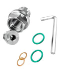 No Drill Oil Drain Plug Repair Kit M12x1.25 For Japanese Cars With Stainless Steel Bolt And Gasket Self Tapping Thread Fix For Stripped Holes, kit parts