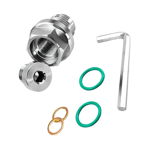 No Drill Oil Drain Plug Repair Kit M12x1.25 For Japanese Cars With Stainless Steel Bolt And Gasket Self Tapping Thread Fix For Stripped Holes, kit parts
