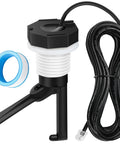 Flow Switch For Hayward Goldline Aquarite Salt Systems With 15 Foot Cable Direct Replacement For GLXFLORP displayed with cable