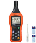 Digital Temp And Humidity Meter With Ambient Dew Point And Wet Bulb, Indoor Outdoor Thermometer Hygrometer, Data Logger With Min Max Hold, PT6508