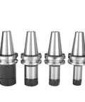 Professional CNC Collet And Spindle Fixture Kit Featuring BT30 Er16 And Bt50 Er40 Models with stainless steel body for milling.