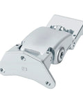 Built Like A Tank Rear Door Hinge Using Premium Steel Alloy, robust design for Ford Transit vans, silver finish.