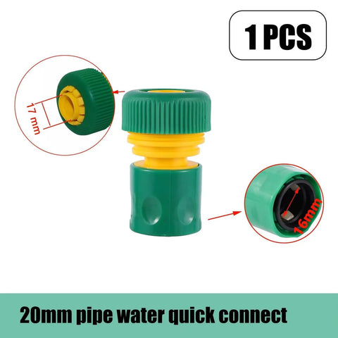 Upgrade Your Outdoor Setup With This Quick Garden Hose Faucet Connector Repair Kit For Effortless Irrigation And Watering Blank Tube Fixes Today. 20mm plastic quick connector, 1 pcs