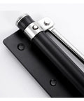 Close-up of Automatic Door Closer Heavy Duty Aluminum Alloy Mount With Adjustable Arm, Silent Hydraulic Soft Close For 50Kg Doors