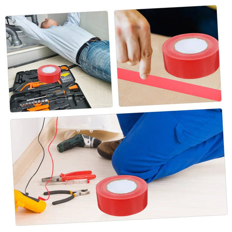 Heavy Duty Waterproof Tape For Leak Repair And Sealing Self Adhesive Plumber Duct Tape For Outdoor Use shown in toolbox and repair setting.