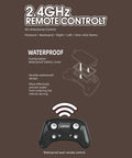 2.4GHz remote control for Hippo Themed RC Boat Remote Control Water Spray Totally Fun For Lake River And Pool with waterproof design