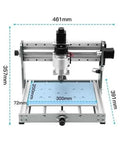 Straight Up Killer 300 Watt Cnc Router And Engraving Machine With Offline Controller, 461x357mm size for wood, metal, and acrylic cutting.