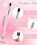 Two Head Bracelet Helper Tool Set Stainless Steel Jewelry Aid product size with hook and clasp fastening heads.