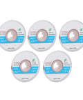 Five Pieces Copper Solder Wick for PCB and BGA Cleaning Pro Grade Low Desoldering Wire 4.9 Feet Length Per Coil Includes Chemical Flux